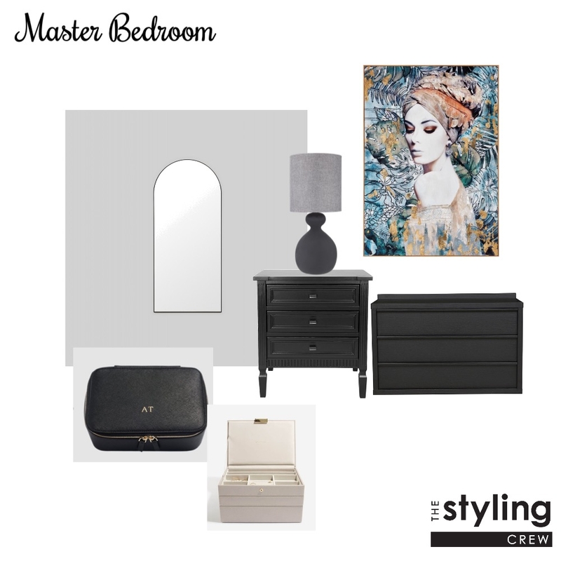 Master Bedroom - 15 Wills Ave, Castle Hill Interior Design Mood Board by The Styling Crew