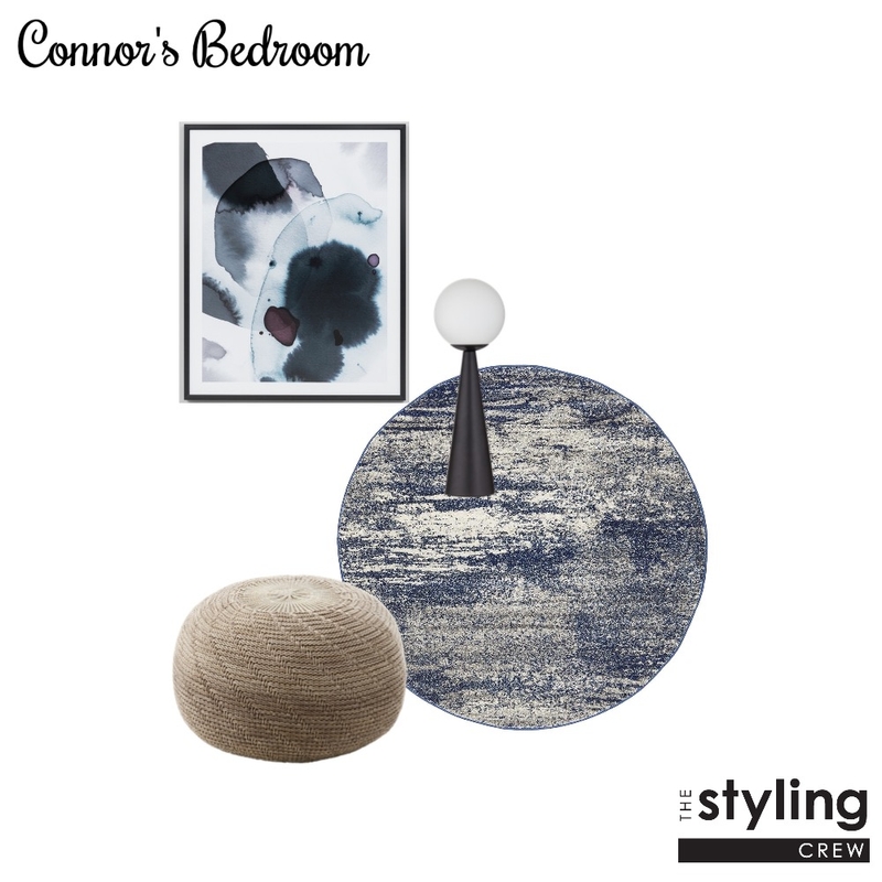 Connors Bedroom Mood Board by The Styling Crew on Style Sourcebook