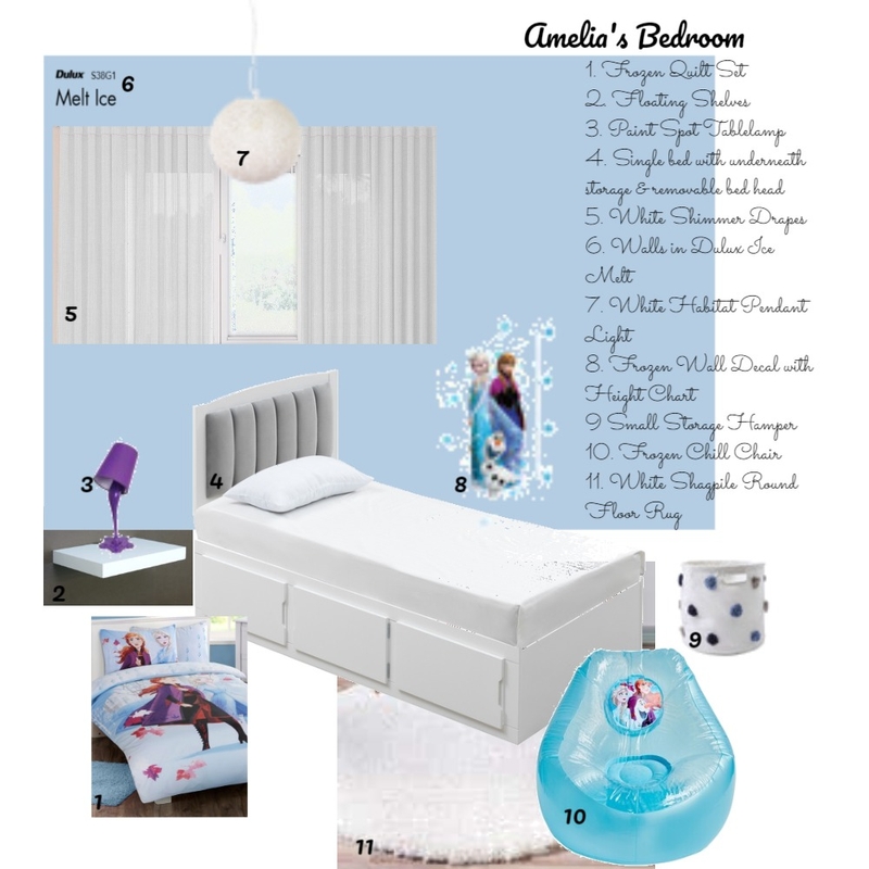 Kids Bedroom Mood Board by JHF on Style Sourcebook