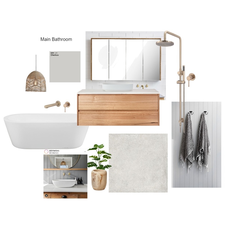 Main Bathroom Mood Board by maddison.bloom on Style Sourcebook