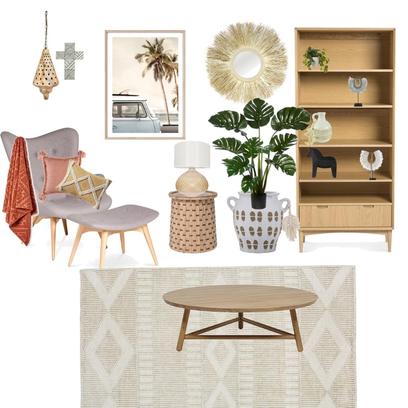 Cool cumfy corner Interior Design Mood Board by Brodrickstyleboard