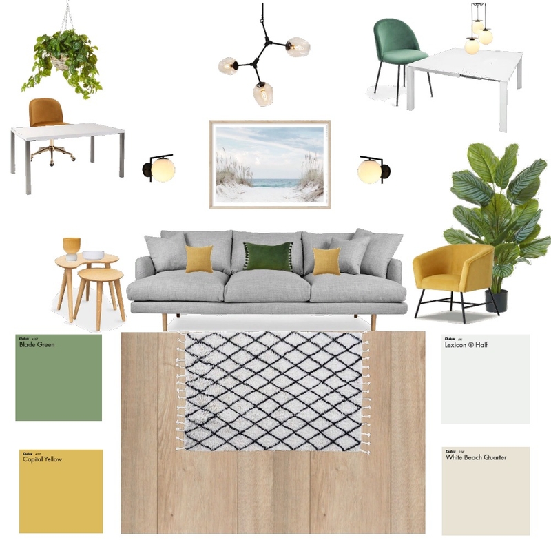Комната для 2-х сестер в стиле "Сканди" Mood Board by NEWINTERIOR on Style Sourcebook