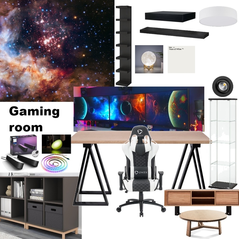 gaming room3 Mood Board by HyunaKIM on Style Sourcebook