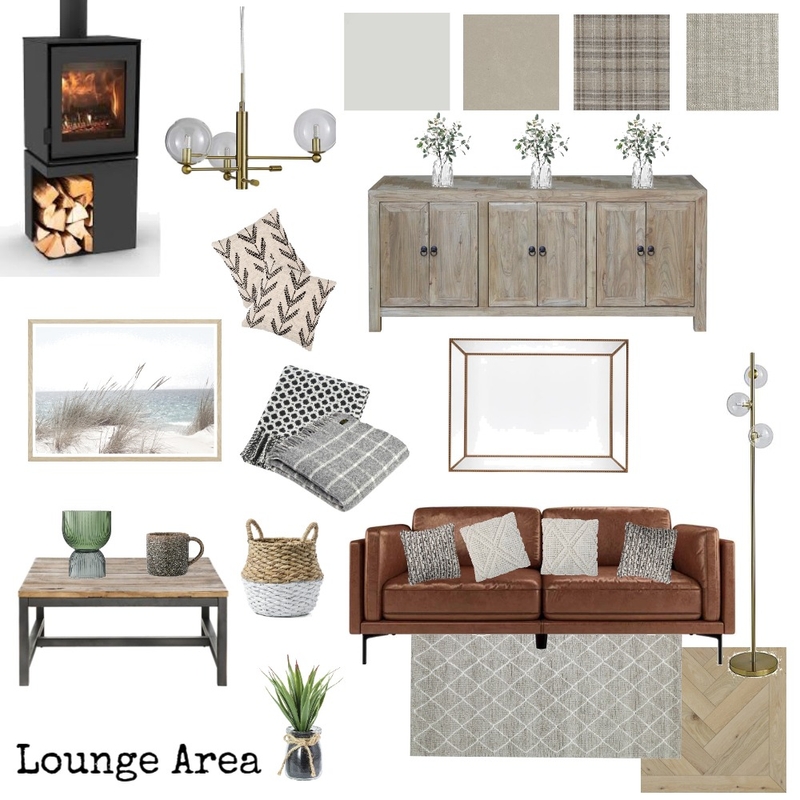 Lounge Area - Draft 3 Interior Design Mood Board by Jacko1979