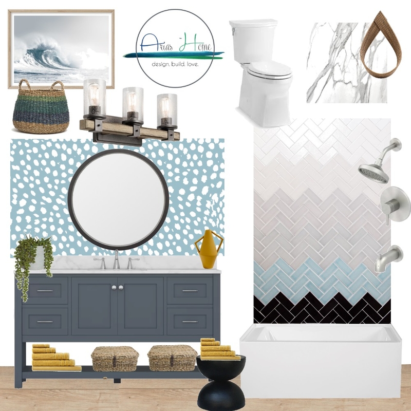 Halters Hall Bath Mood Board by jjarias on Style Sourcebook