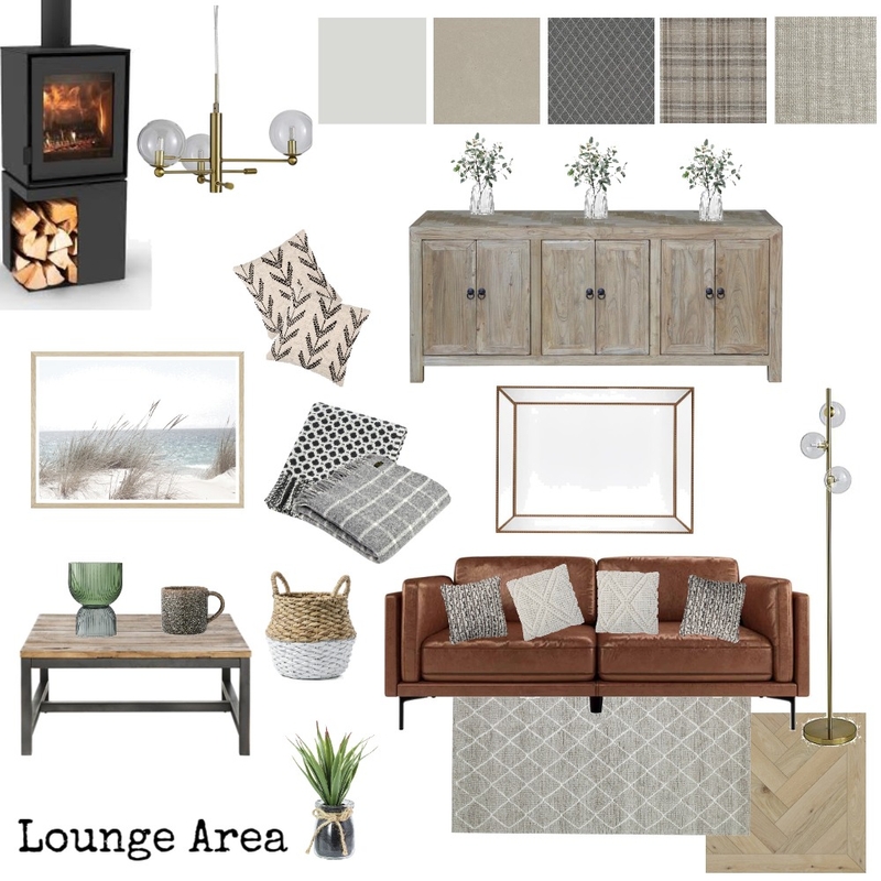 Lounge Area - Draft 4 Interior Design Mood Board by Jacko1979