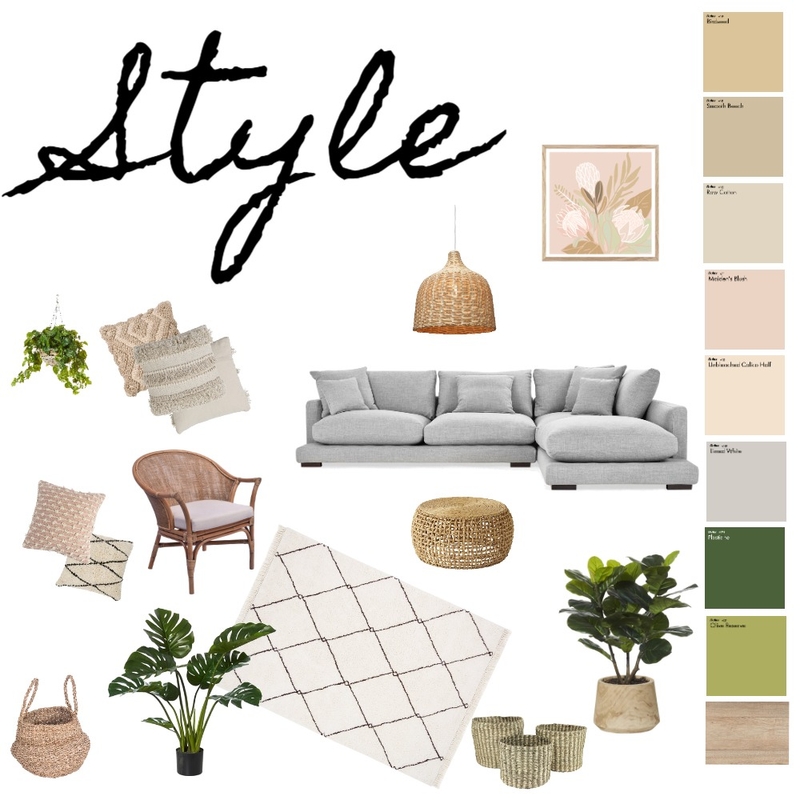 BOHO Interior Design Mood Board by Hila.Mizrahi BOHO Interior Design Mood Board by Hila.Mizrahi