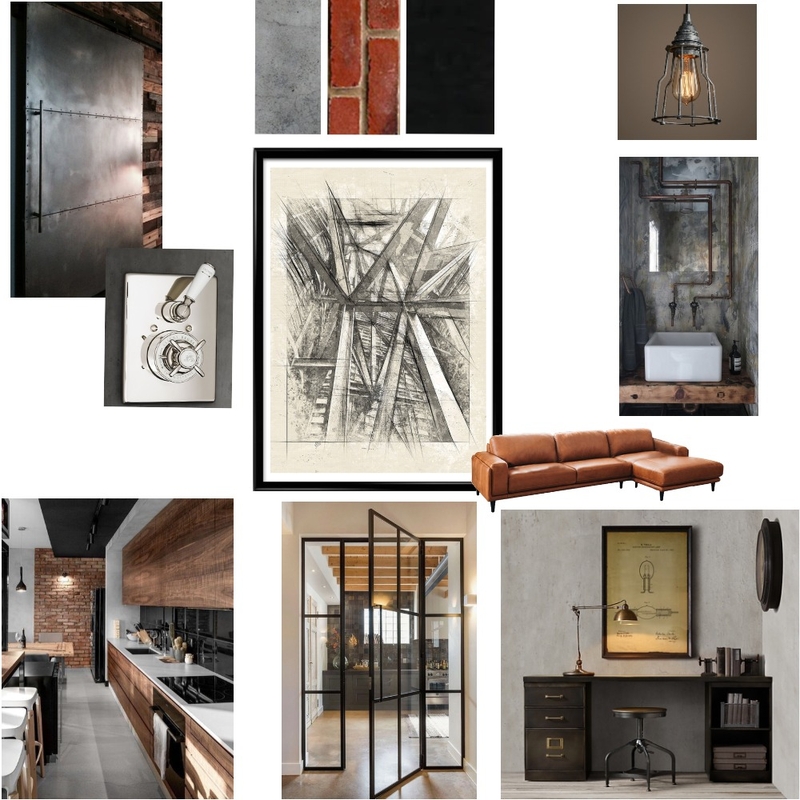 Industrial Design Mood Board by KerenStephenson on Style Sourcebook