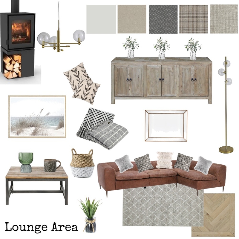Lounge Area - Final Interior Design Mood Board by Jacko1979