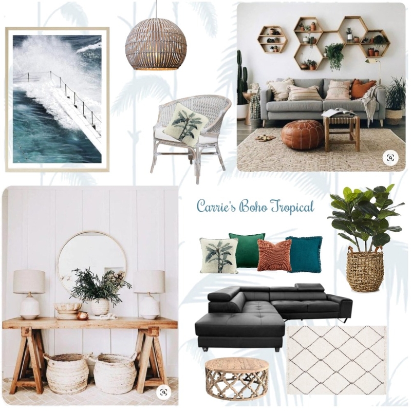Boho Tropical Mood Board by MichelleL on Style Sourcebook