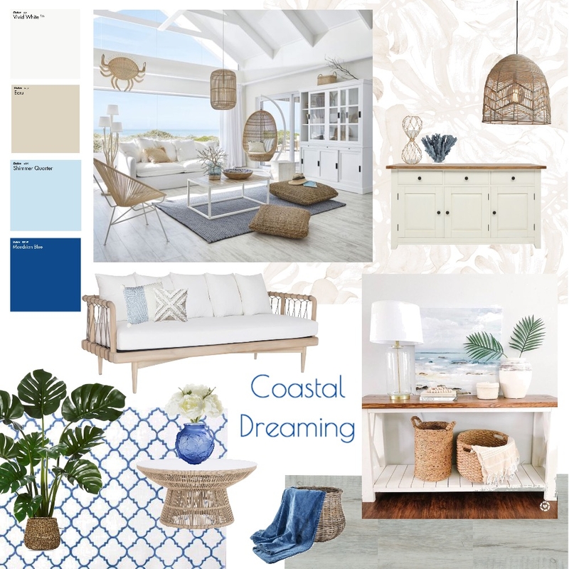 Coastal Mood Board by BrittanyBull on Style Sourcebook