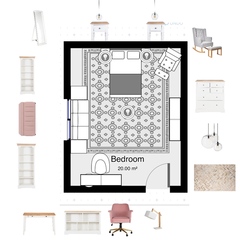 reem Interior Design Mood Board by reem2066