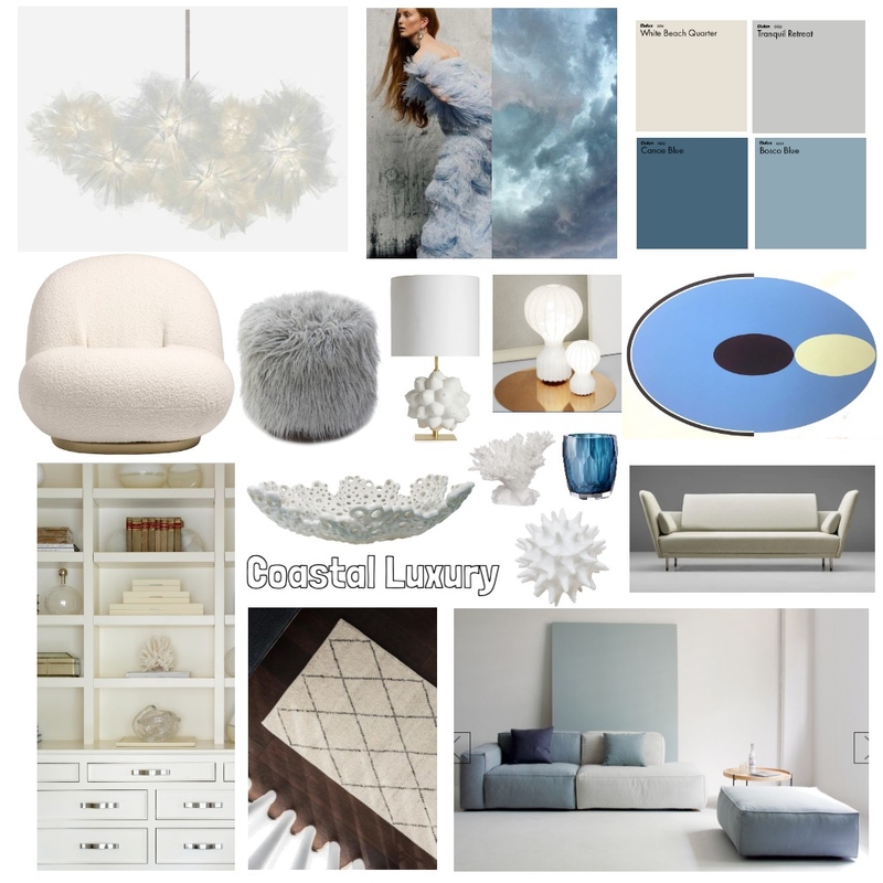 Coastal Luxury Mood Board by d+d on Style Sourcebook