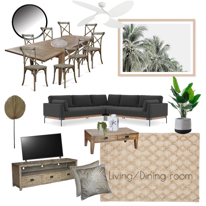 Dining/Living room Surfers Ave Mood Board by Jem Crestani Interior and Colour Consulting on Style Sourcebook