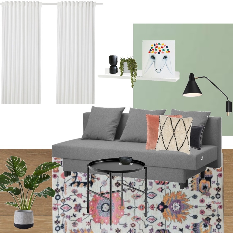 קרני ירוק Interior Design Mood Board by hadas doron
