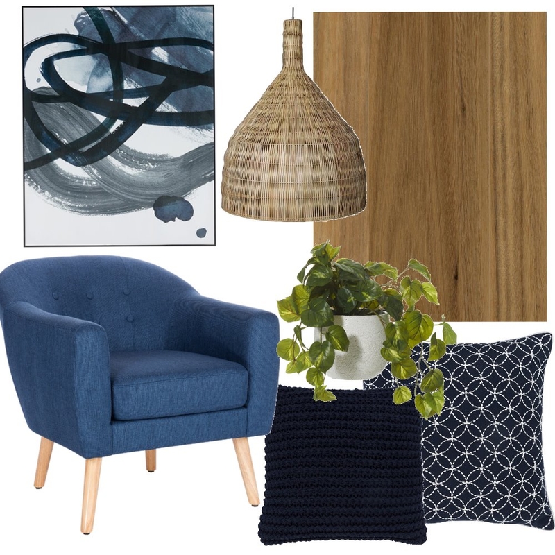 blackbutt blue Interior Design Mood Board by CourtneyBaird