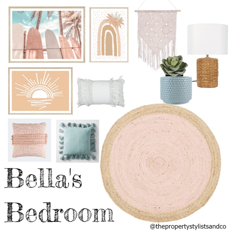 Bella's Bedroom- Beaconsfield Mood Board by The Property Stylists & Co on Style Sourcebook