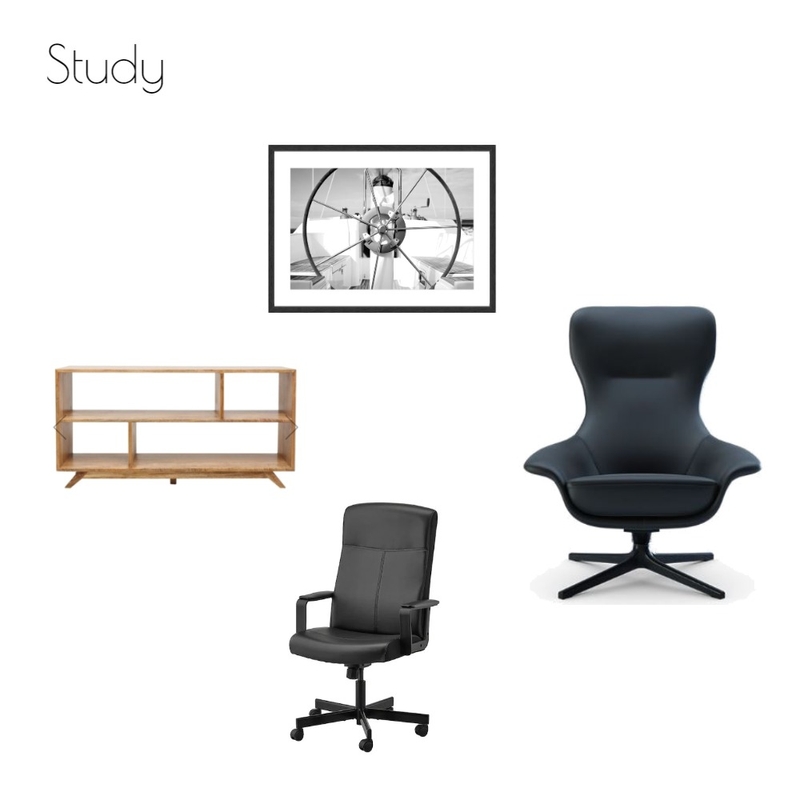 STUDY Mood Board by MyPad Interior Styling Pty Ltd on Style Sourcebook