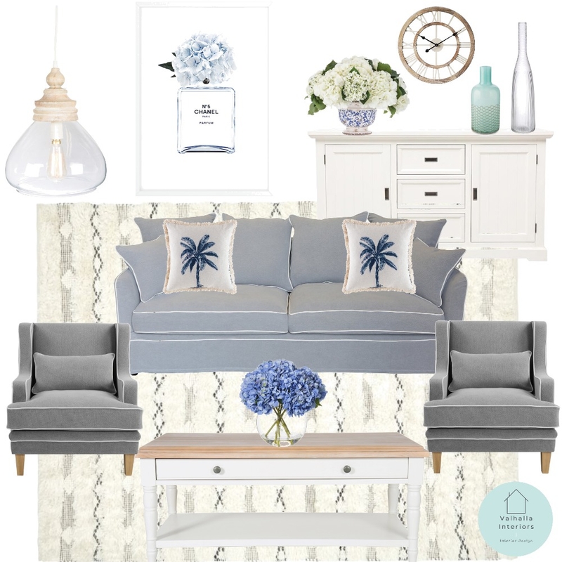 Lounge room 1 Interior Design Mood Board by Valhalla Interiors
