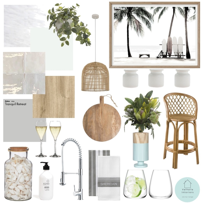 kitchen COASTAL Mood Board by Valhalla Interiors on Style Sourcebook