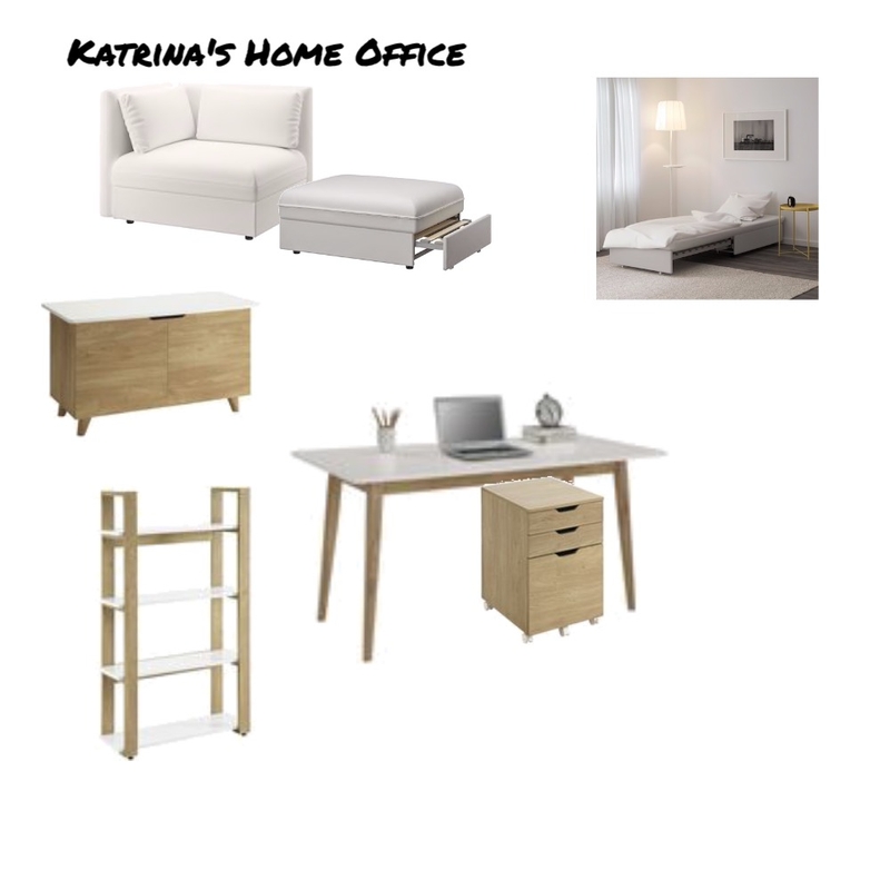 Katrina Home Office Option 1 Mood Board by marie on Style Sourcebook