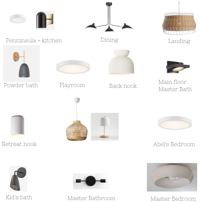 Lighting board Mood Board by knadamsfranklin on Style Sourcebook