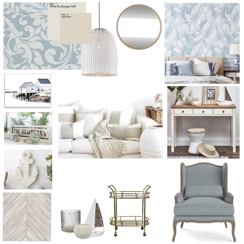 Hamptons Elegance Style Mood Board by Linda Harris on Style Sourcebook