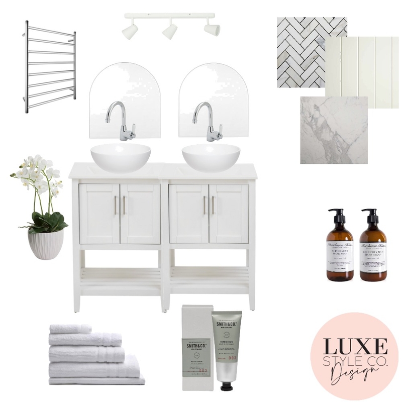 Modern farm bathroom Mood Board by Luxe Style Co. on Style Sourcebook