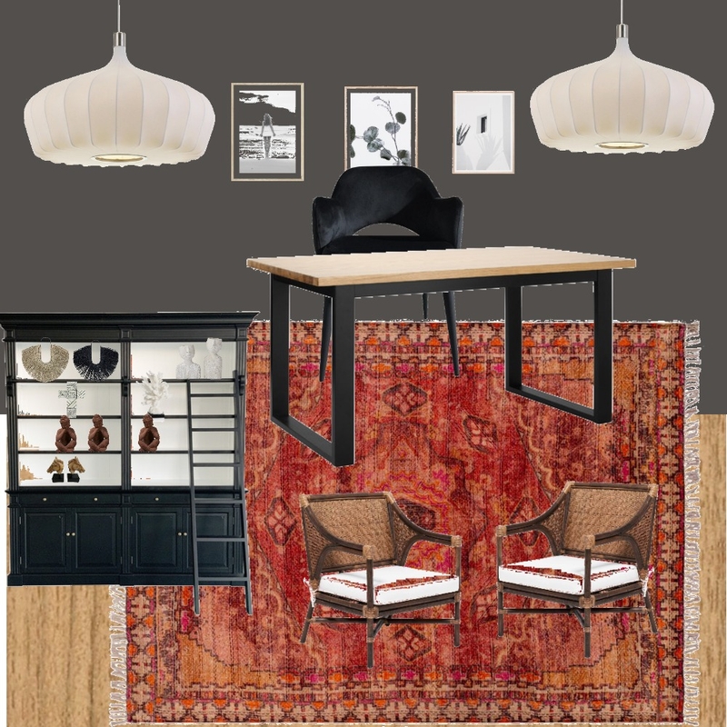 office style 2 Interior Design Mood Board by livingquartersco