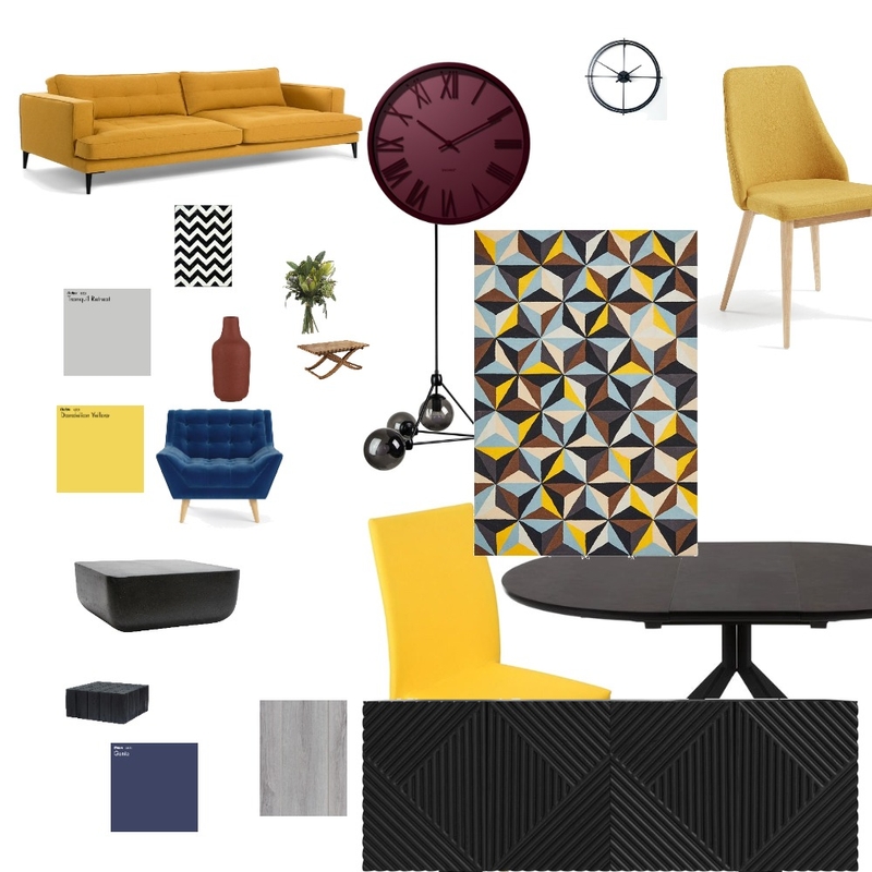 mid century Mood Board by mjanainab on Style Sourcebook