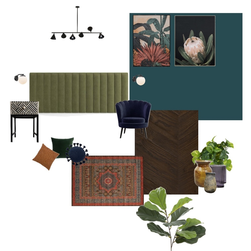 test bedroom Interior Design Mood Board by Susan Conterno