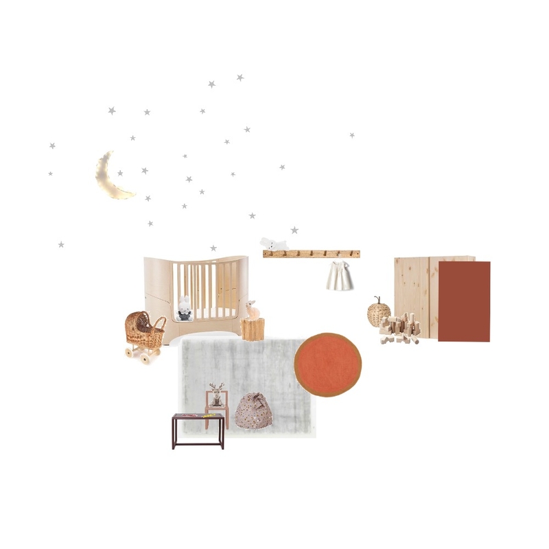 peuterkamer claire Interior Design Mood Board by edithpoma