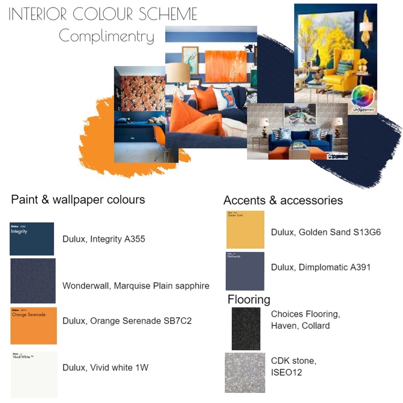 Complimentary Mood Board by Shaecarratello on Style Sourcebook
