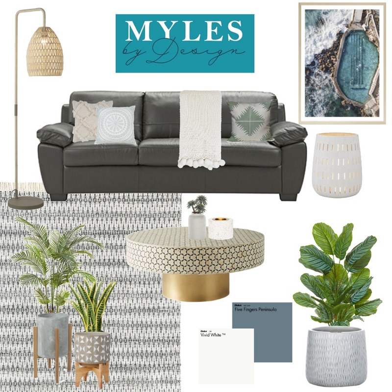 Jayne Cruttenden - Family Lounge Option 1 Interior Design Mood Board by Myles By Design Jayne Cruttenden - Family Lounge Option 1 Interior Design Mood Board by Myles By Design