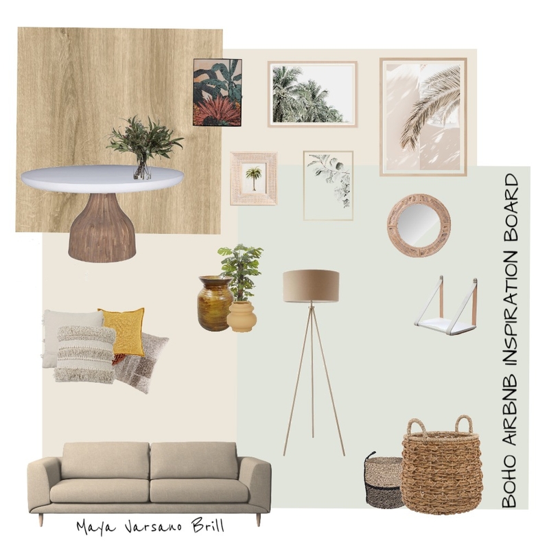 AIRBNB option 2 Mood Board by mayabrill on Style Sourcebook