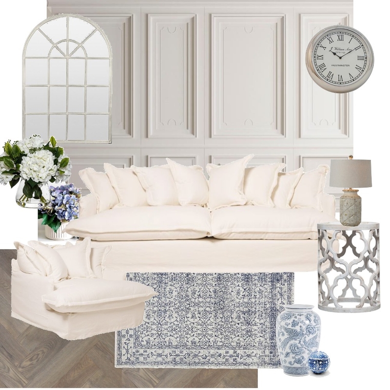 Hamptons Luxe Lounge Mood Board by hamptonsontheboulevard on Style Sourcebook