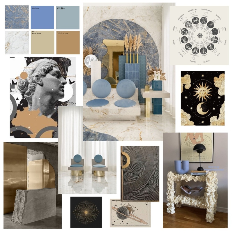 astrology Mood Board by holyvi on Style Sourcebook