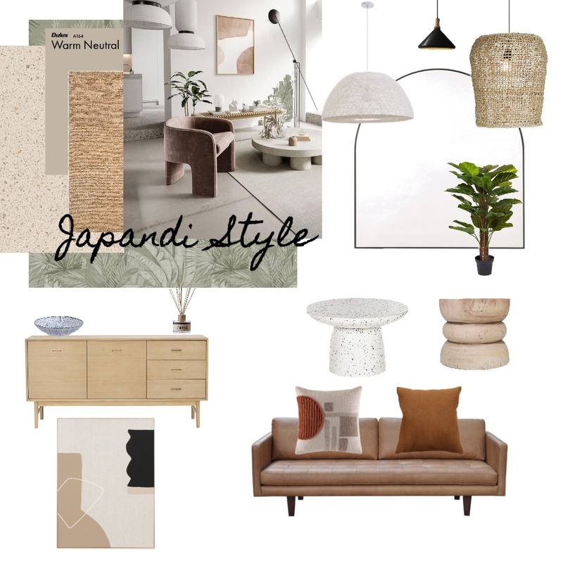 Japandi Mood Board by ktsin2710 on Style Sourcebook