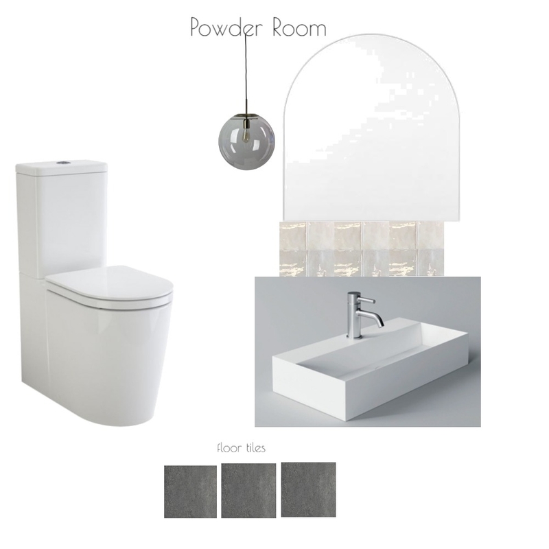 Powder Room Mood Board by susan7 on Style Sourcebook