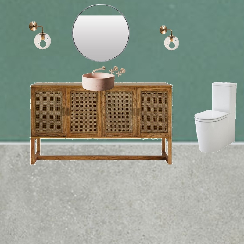 Green Bathroom Main Barwon Mood Board by georgiebelcher on Style Sourcebook