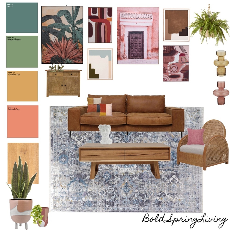 bold spring living Mood Board by jacintaaaaaa on Style Sourcebook