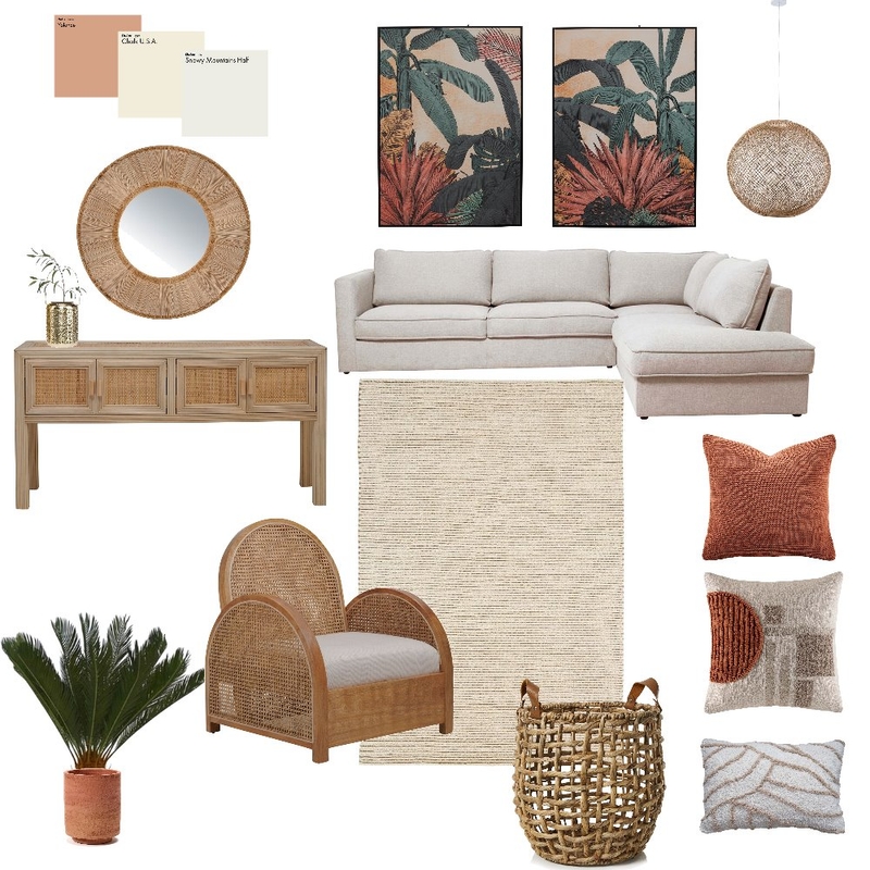Tropical Mood Board by Lauren Hooligan on Style Sourcebook