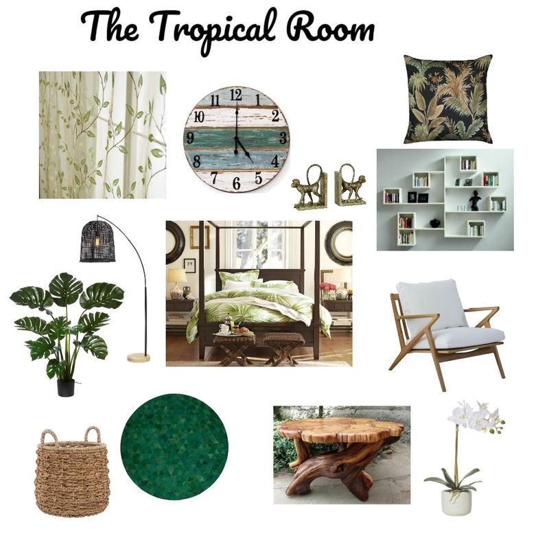 Mood Board Tropical Final Mood Board by nikitams on Style Sourcebook
