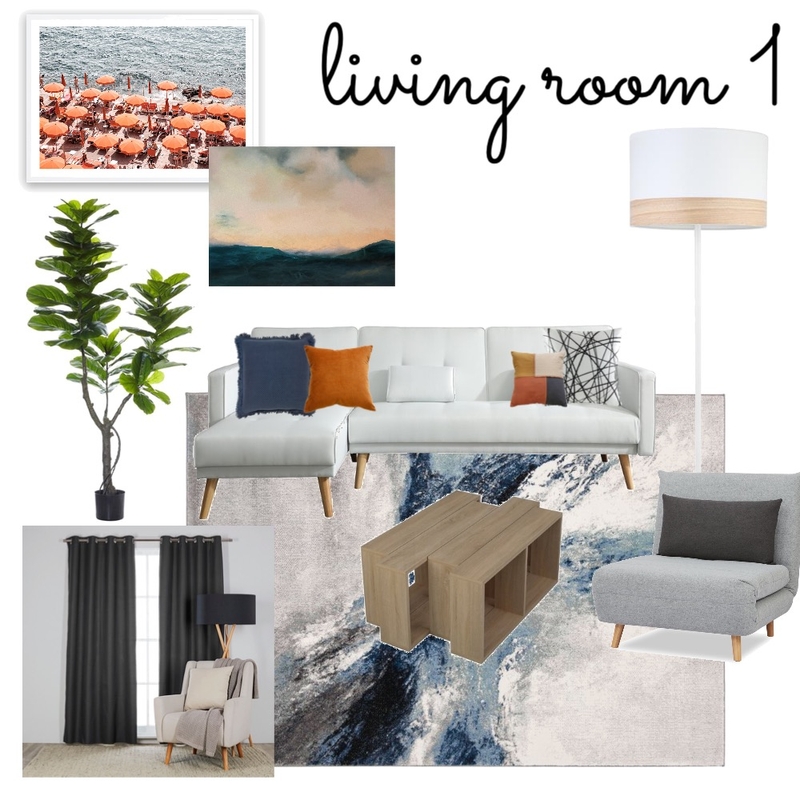 peter living room 1 Interior Design Mood Board by nicooleblanco