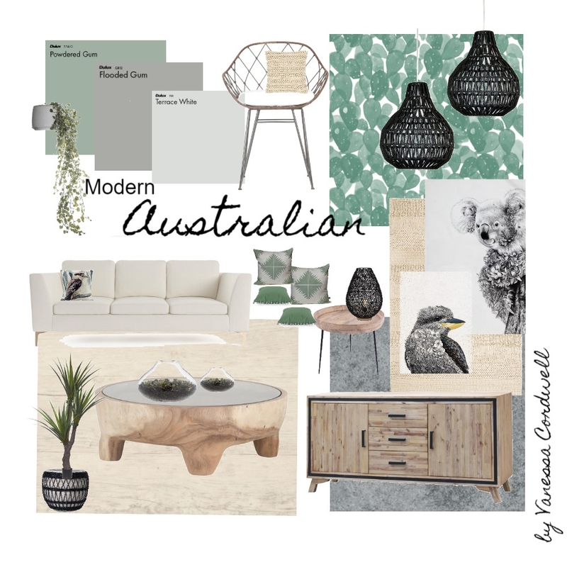 Modern Australia Mood Board by Vanessa Cordwell on Style Sourcebook