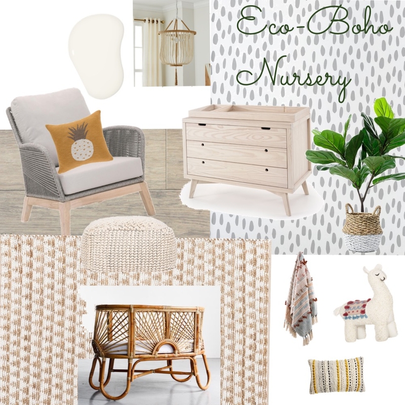Eco boho nursery Mood Board by Megan.webb@me.com on Style Sourcebook