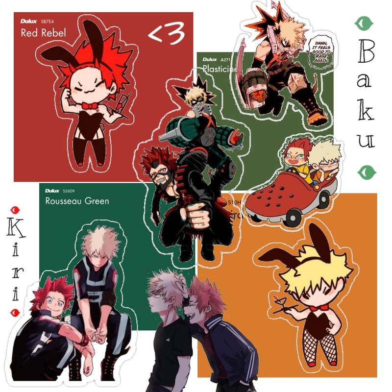 KiriBaku Mood Board by Purple Insanity on Style Sourcebook
