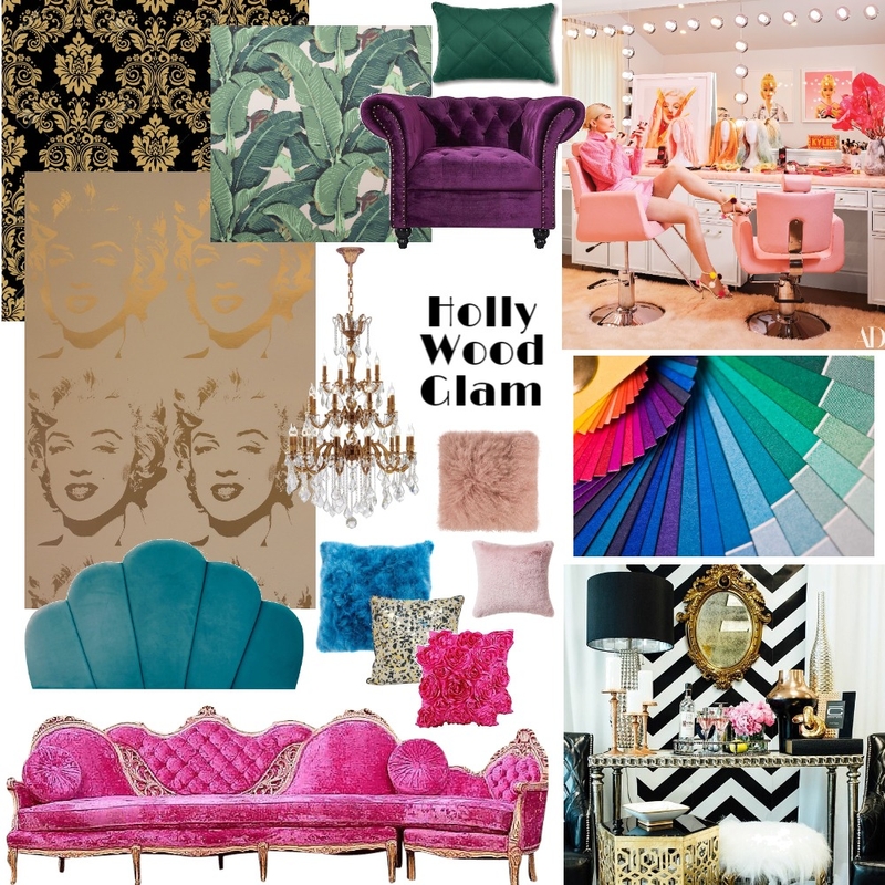 Hollywood Glam Mood Board by meljay on Style Sourcebook