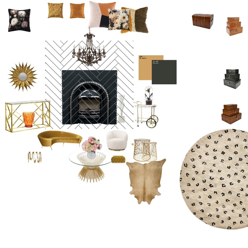 glamshine Interior Design Mood Board by Ohlala