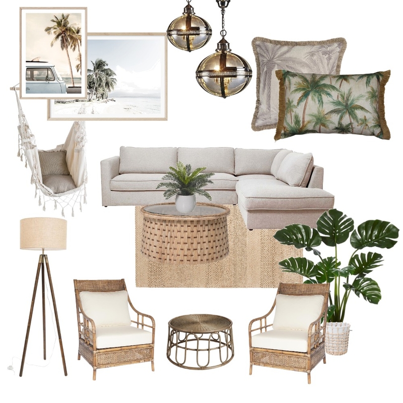 Living Coastal Mood Board by Wonder on Style Sourcebook